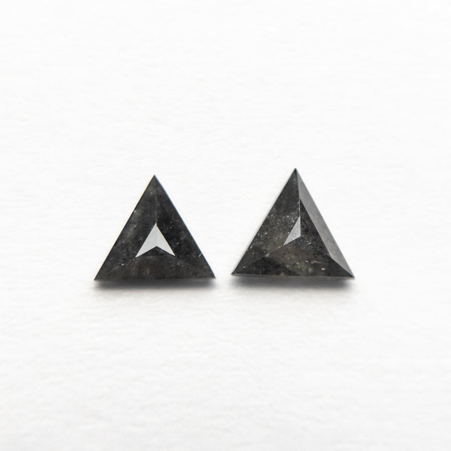 0.47cttw 2pc 5.08x4.45x1.50mm 5.21x4.62x2.20mm Triangle Rosecut Matching Pair 24449-01