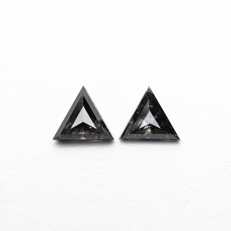 0.48cttw 2pc 4.50x5.23x1.76mm 4.42x5.22x1.58mm Matching Pair Triangle Rosecut 24450-01