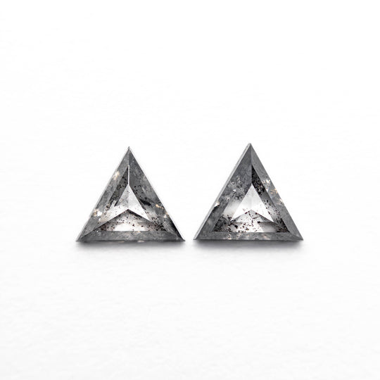 0.52cttw 2pc 4.50x5.23x1.69mm 4.60x5.35x1.70mm Matching Pair Triangle Rosecut 24453-01