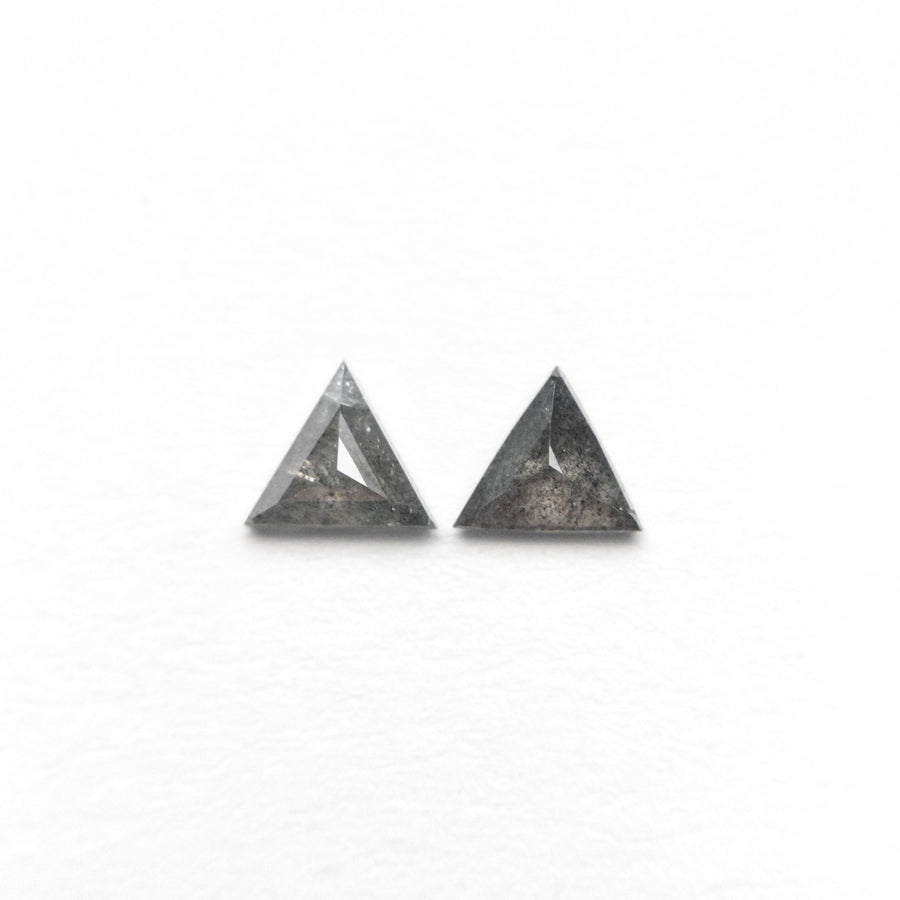 0.24cttw 4.06x3.51x1.49mm 4.02x3.49x1.43mm Triangle Rosecut Matching Pair 24470-01