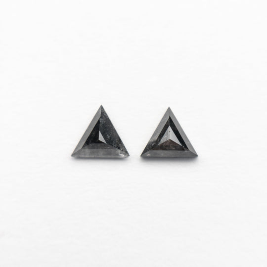 0.30cttw 2pc 3.68x3.59x1.86mm 3.56x3.55x1.78mm Triangle Rosecut Matching Pair 24483-01