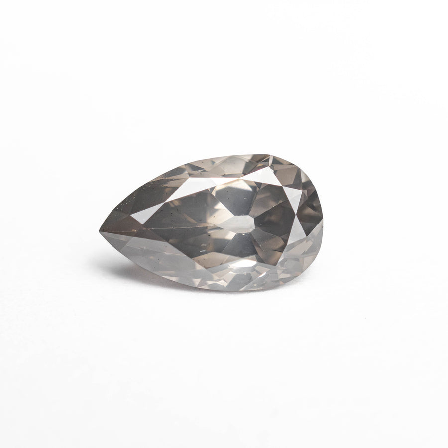 [SOLD D11762 June 6] 0.94ct 8.28x5.02x3.33mm Fancy Grey Pear Brilliant 24513-05