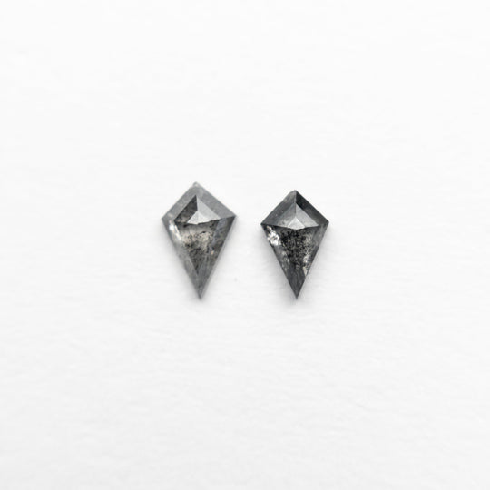 0.24cttw 2pc 4.51x2.95x1.47mm 4.20x2.64x1.70mm Kite Rosecut Matching Pair 24642-01