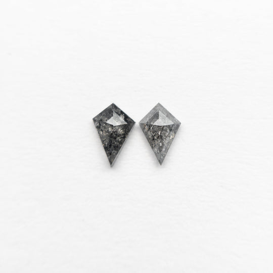 0.21cttw 2pc 4.49x3.03x1.48mm 4.34x2.94x1.34mm Kite Rosecut Matching Pair 24643-01