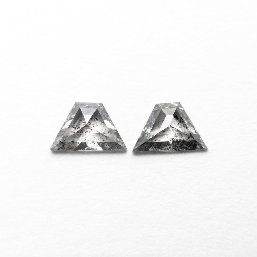 0.28cttw 2pc 3.04x4.84x1.41mm 3.03x4.76x1.26mm Matching Pair Trapezoid Rosecut 24658-01