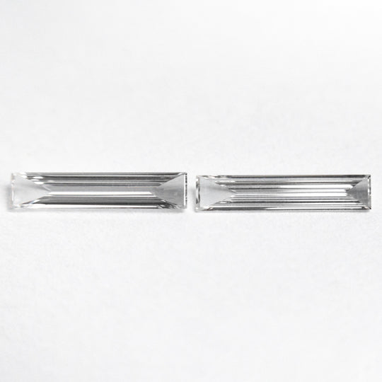 0.27cttw 2pc 8.77x1.87x0.84mm 8.75x1.79x0.77mm Baguette Step Cut Matching Pair 24701-04