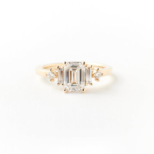Josie Ring - 1.22 Carat Emerald Cut Lab Diamond