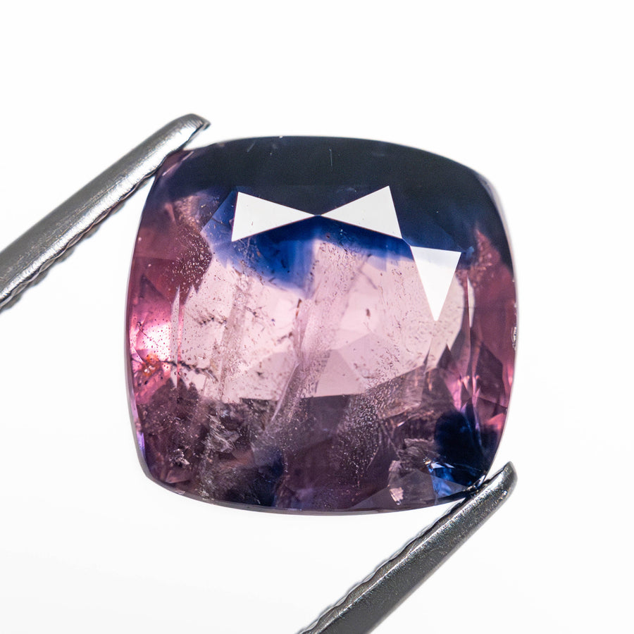 4.44ct 9.38x9.10x4.65mm Cushion Brilliant Sapphire 25045-01