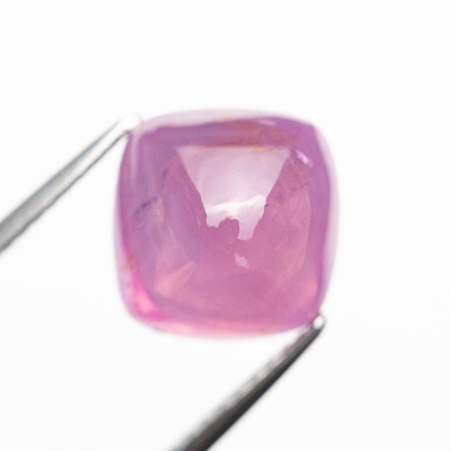 5.95ct 9.30x9.08x7.00mm Sugarloaf Cabochon Cut Sapphire 25046-01