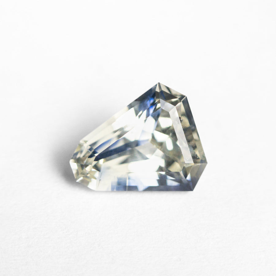 1.63ct 7.99x7.03x3.95mm Shield Step Cut Sapphire 25058-01