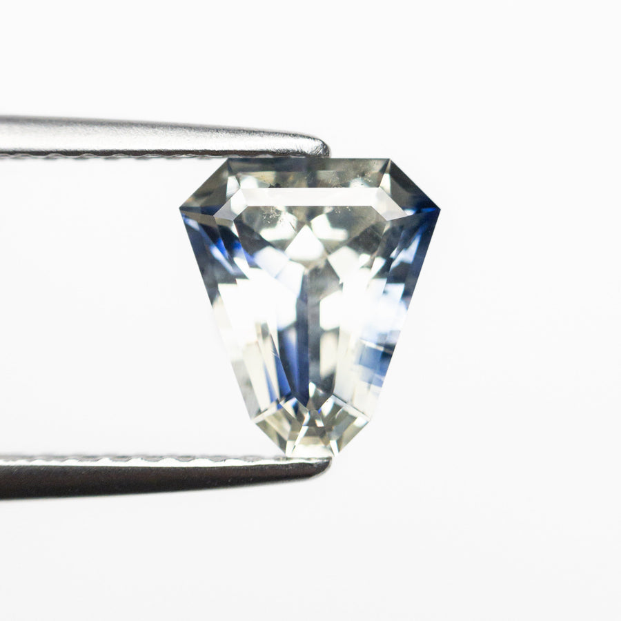 1.63ct 7.99x7.03x3.95mm Shield Step Cut Sapphire 25058-01