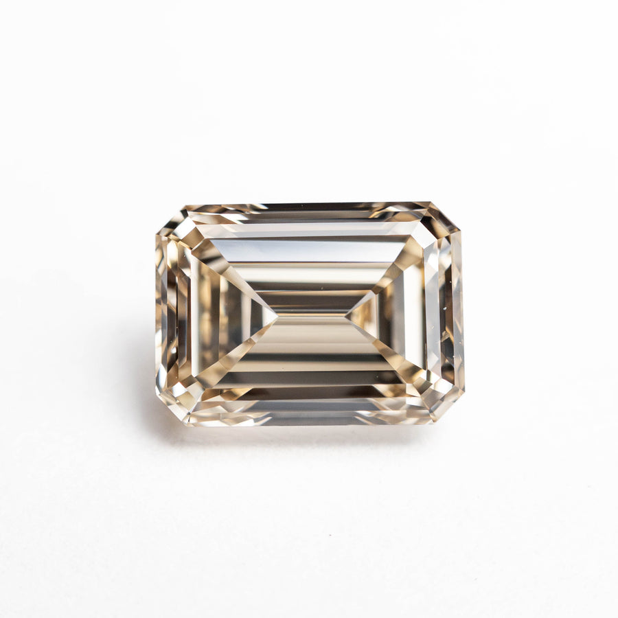 2.00ct 8.23x5.99x4.06mm GIA SI1 Fancy Light Yellowish Brown Cut Corner Rectangle Step Cut 🇨🇦 25099-01