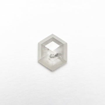 0.65ct 6.84x5.46x2.11mm Hexagon Rosecut 25457-16