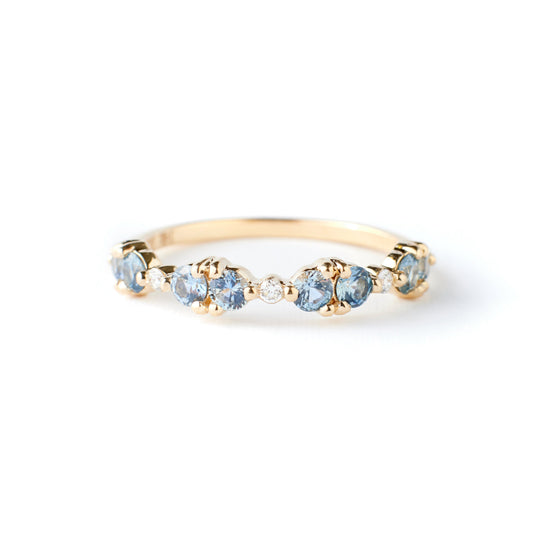 Jordan Ring - Blue Sapphires