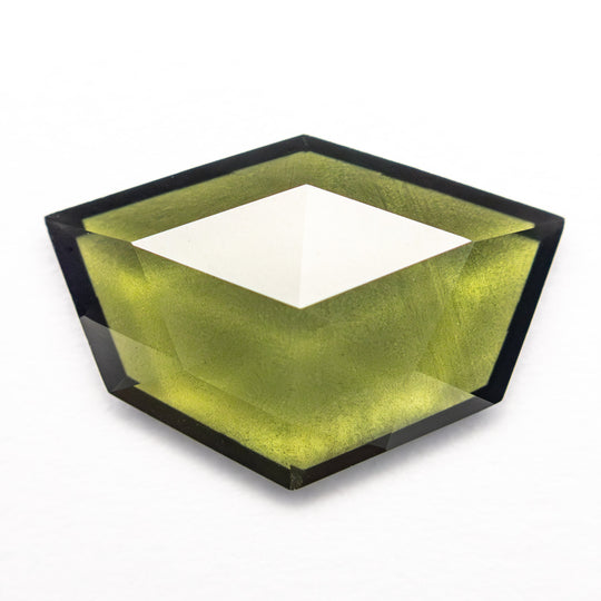 3.67ct 14.76x10.08x 2.70mm Shield Rosecut Sapphire 26327-07