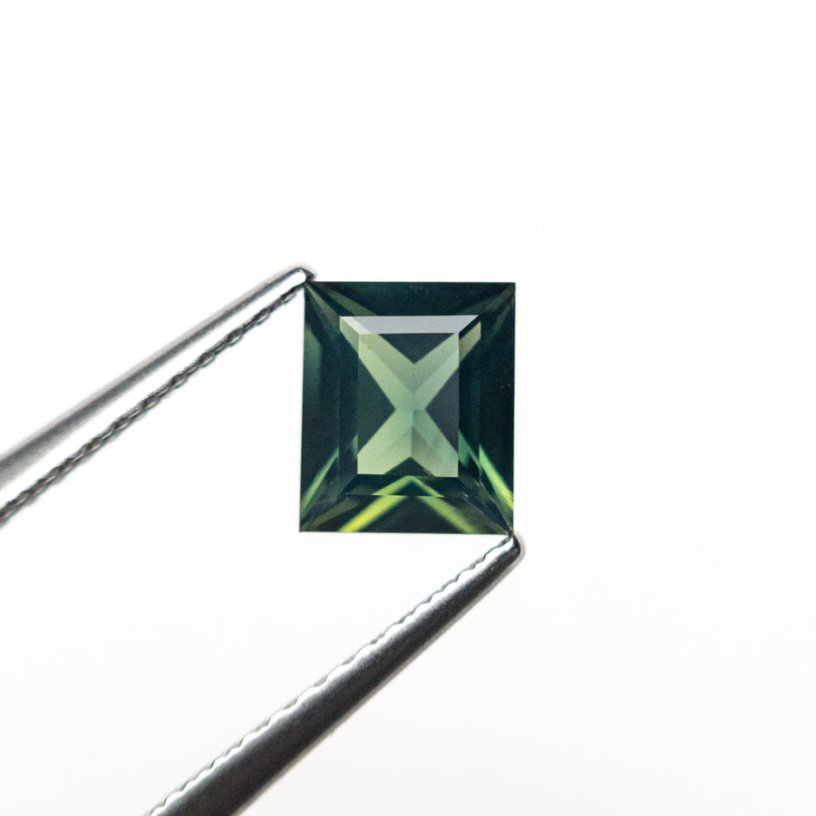 0.96ct 6.15x5.21x3.17mm Rectangle Step Cut Sapphire 26495-01