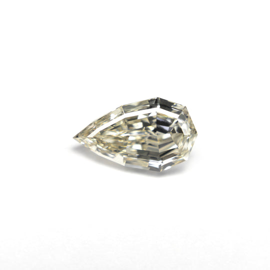 0.71ct 7.85x4.68x2.90mm VVS2 Q-R Geo Pear Step Cut 🇿🇦 27364-15