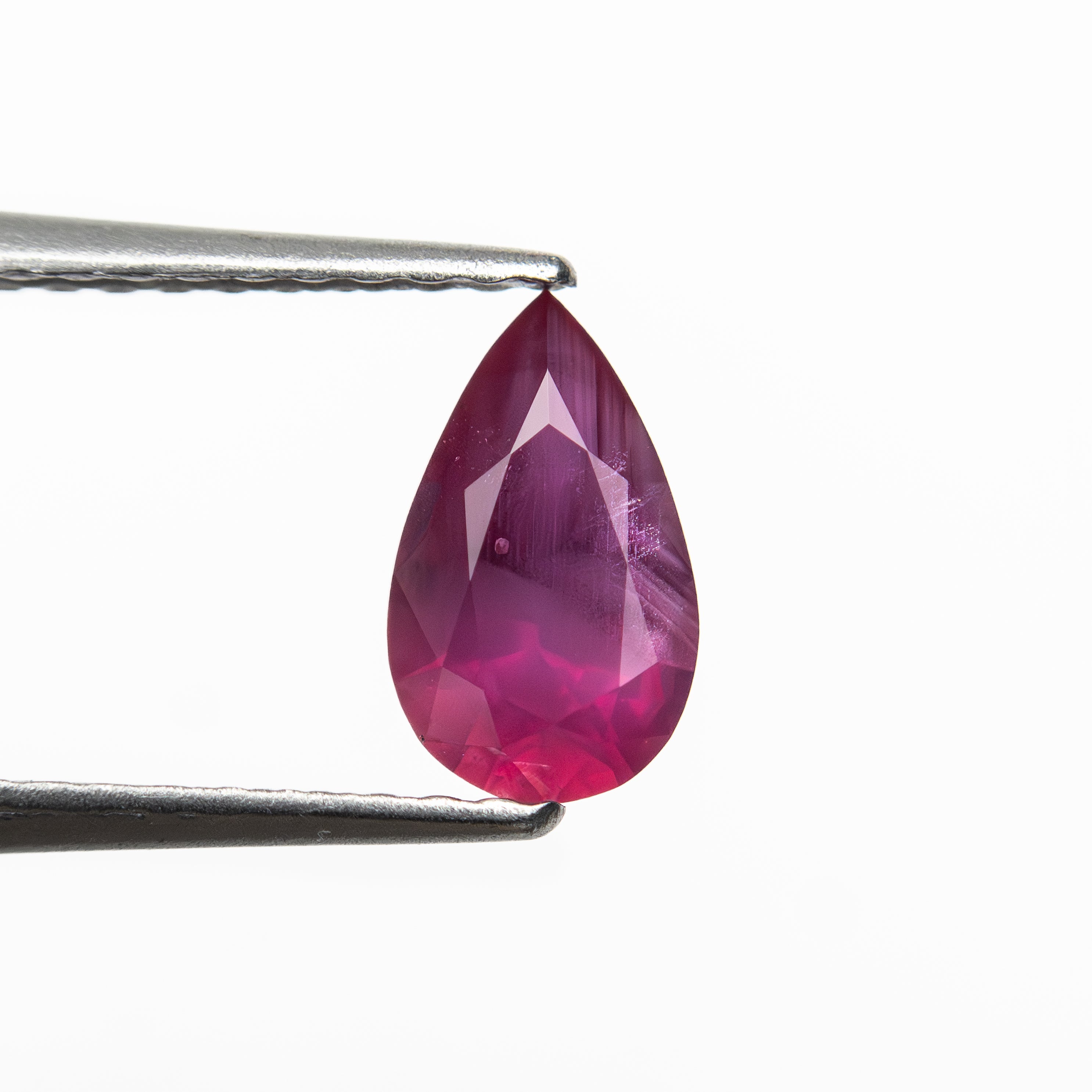 0.79ct 7.59x4.58x3.26mm Pear Brilliant Ruby 27956-24 – Porter Gulch