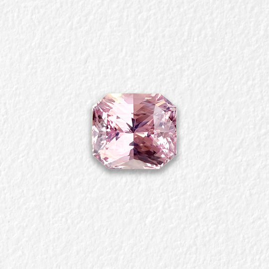 3.08 Blush Pink Radiant Sapphire