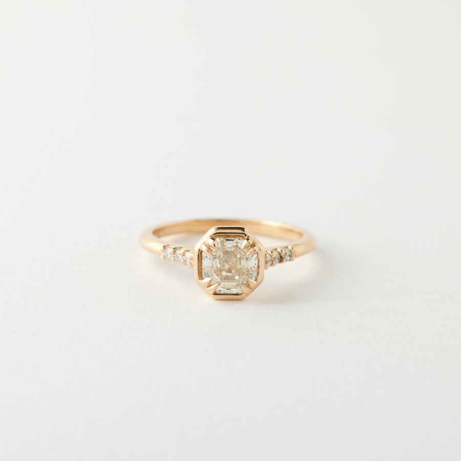 Carolyn Ring - 1.02 Octogon Step Cut Diamond