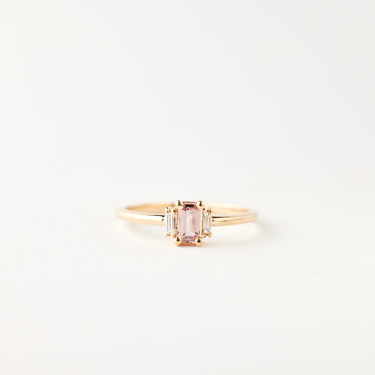 Ginger Ring - Blush Rose Pink Sapphire