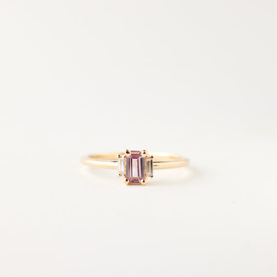 Ginger Ring - Orchid Rose Pink Sapphire