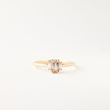 Ginger Ring - Peach Blossom Sapphire