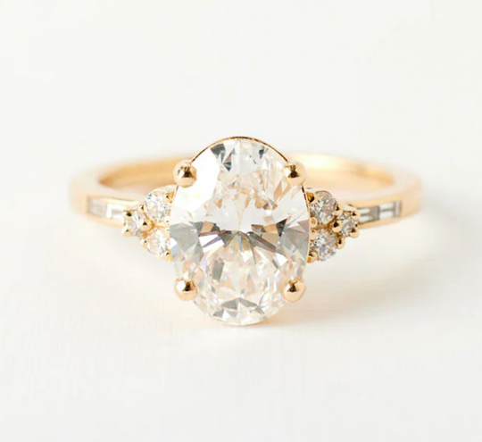 Custom Listing for Rich - 2.00 Carat Oval Lab Diamond