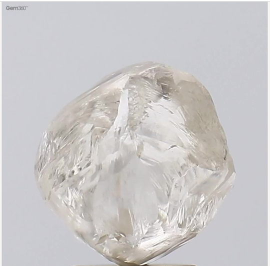 6.22ct VS1 C1 Pre-Cut Canadian Champagne Diamond 24201