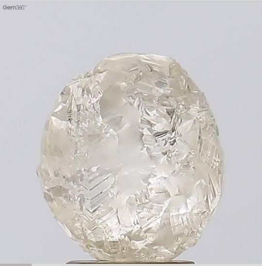 3.65ct VS1 C2 Pre-Cut Canadian Champagne Diamond 24207