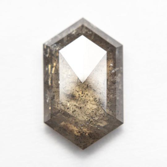 4.77ct 14.94x9.03x3.53mm Hexagon Rosecut 18313-04