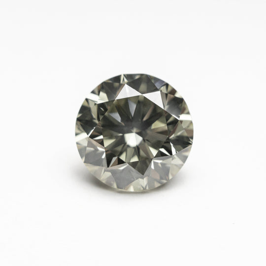 1.72ct 7.38x7.37x4.82mm VS2+ Greenish Yellow Round Brilliant 19891-01 xx