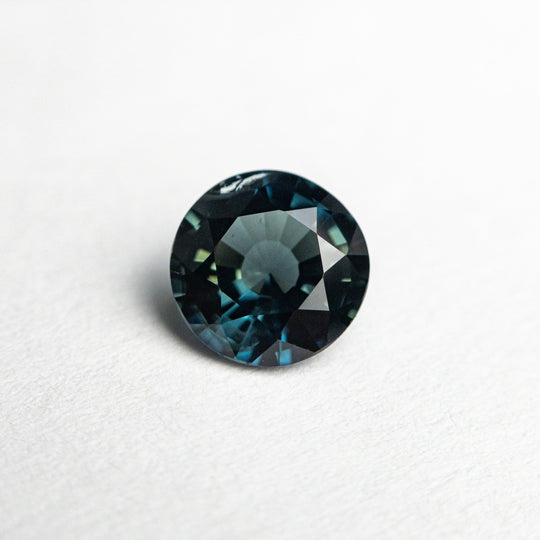 0.94ct 6.07-6.01x3.38mm Round Brilliant Sapphire 20958-03 xx
