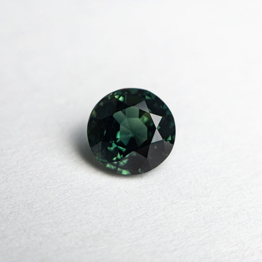 0.91ct 5.72-5.67x3.59mm Round Brilliant Sapphire 20958-09 xx