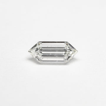 0.45ct 7.39x3.06x2.27mm SI2 I Hexagon Step Cut 🇨🇦 21288-01