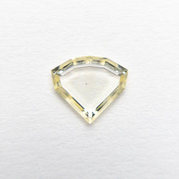 0.73ct 7.00x7.95x1.39mm Shield Portrait Cut Sapphire 22080-01