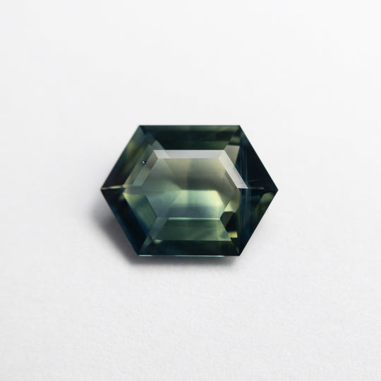 1.48ct 8.72x6.44x3.07mm Hexagon Step Cut Sapphire 22293-07 xx