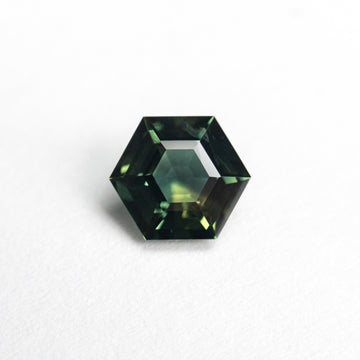 0.97ct 6.69x5.87x3.54mm Hexagon Step Cut Sapphire 22301-03