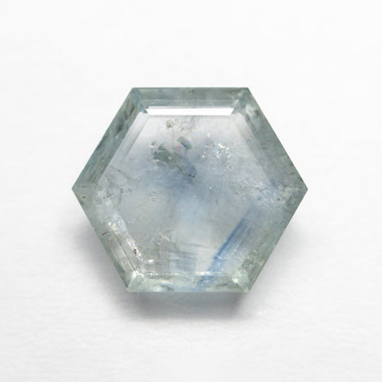 3.12ct 10.19x8.82x3.44mm Hexagon Double Cut Sapphire 22434-72