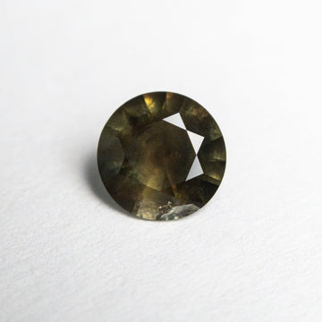 0.71ct 5.68x5.63x3.36mm Round Brilliant Sapphire 22698-02