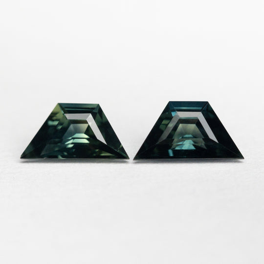 0.91ct 6.71x3.70x2.58mm 6.78x3.81x2.66mm Matching Pair Trapezoid Sapphire 22768-03