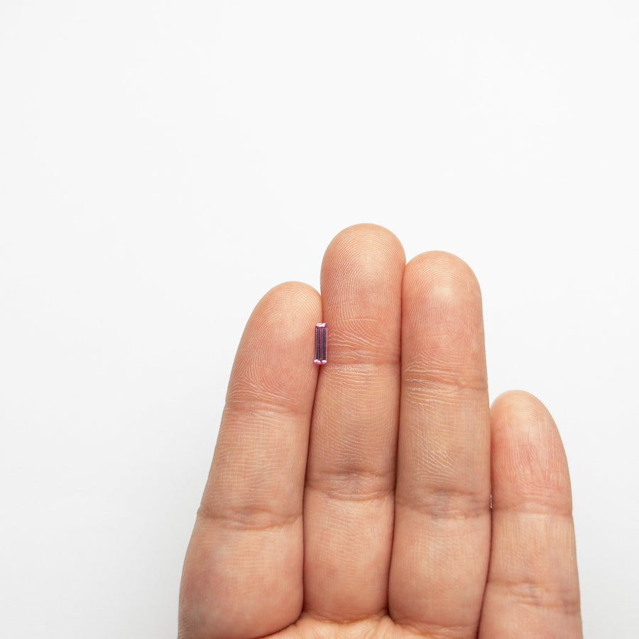 0.27ct 7.20x2.19x1.49mm Cut Corner Rectangle Step Cut Sapphire 22858-01