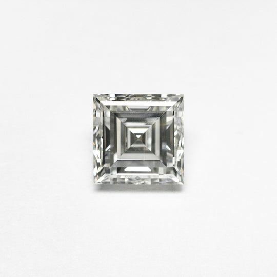 0.84ct 5.39x5.39x3.12mm GIA H VS2 Carré Step Cut 23034-01 xx