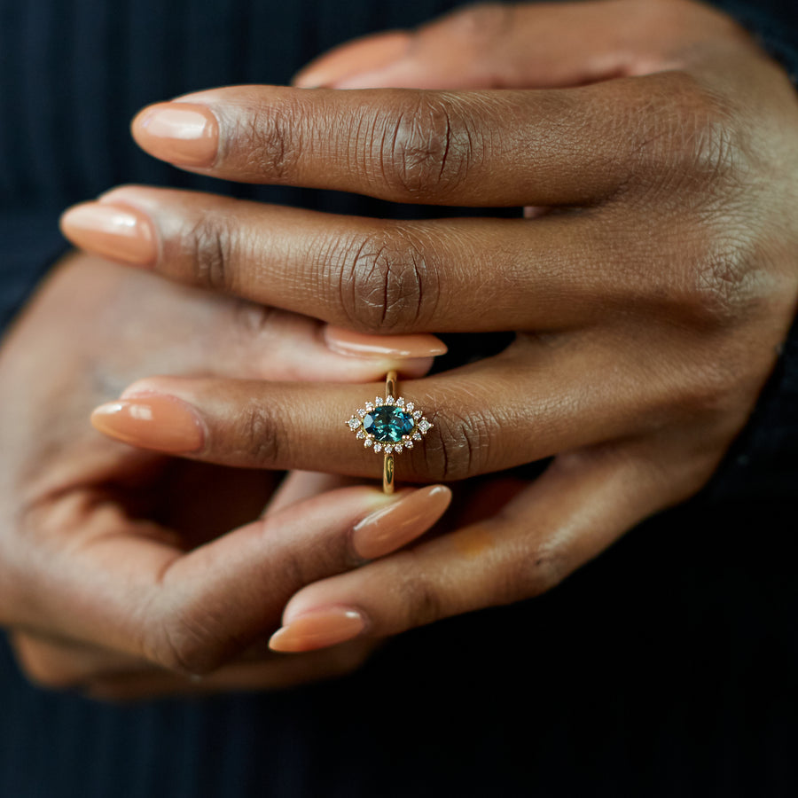 Eloise Ring - 1.14 Carat Oval Sapphire